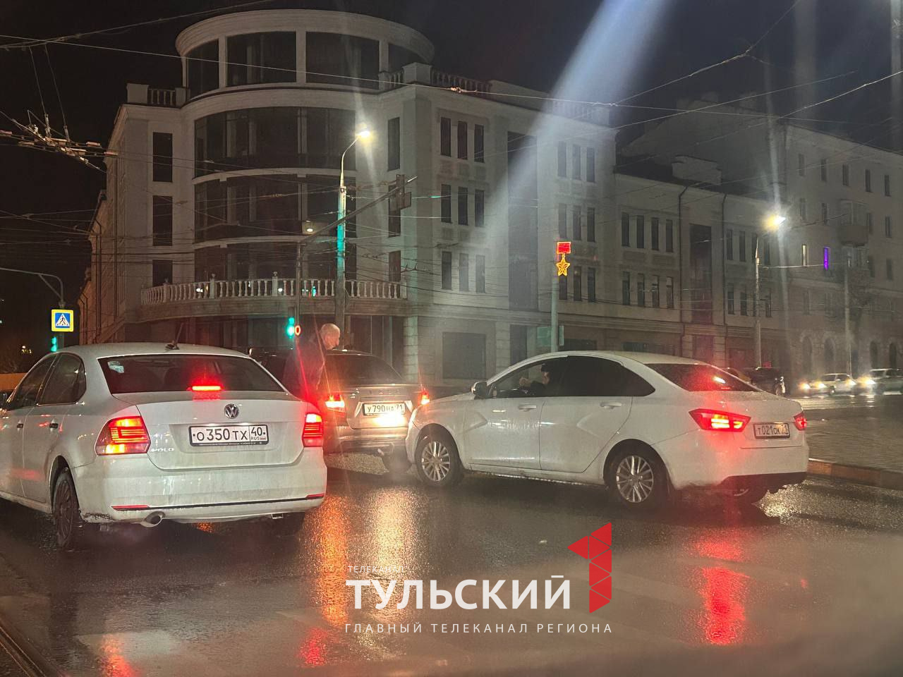 В тульском Заречье произошло сразу 2 ДТП | 12.11.2023 | Тула - БезФормата