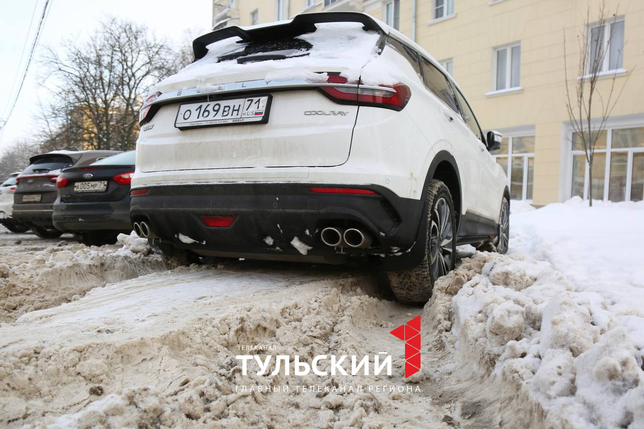 Тульские парковки замело снегом: где оставить машину и не нарваться на  штраф - Новости Тулы и области - 1tulatv