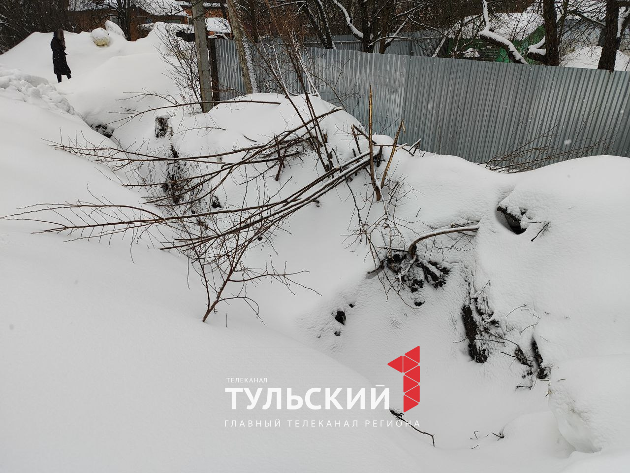 Жители поселка под Узловой топят снег в своих домах из-за отсутствия воды -  Новости Тулы и области - 1tulatv