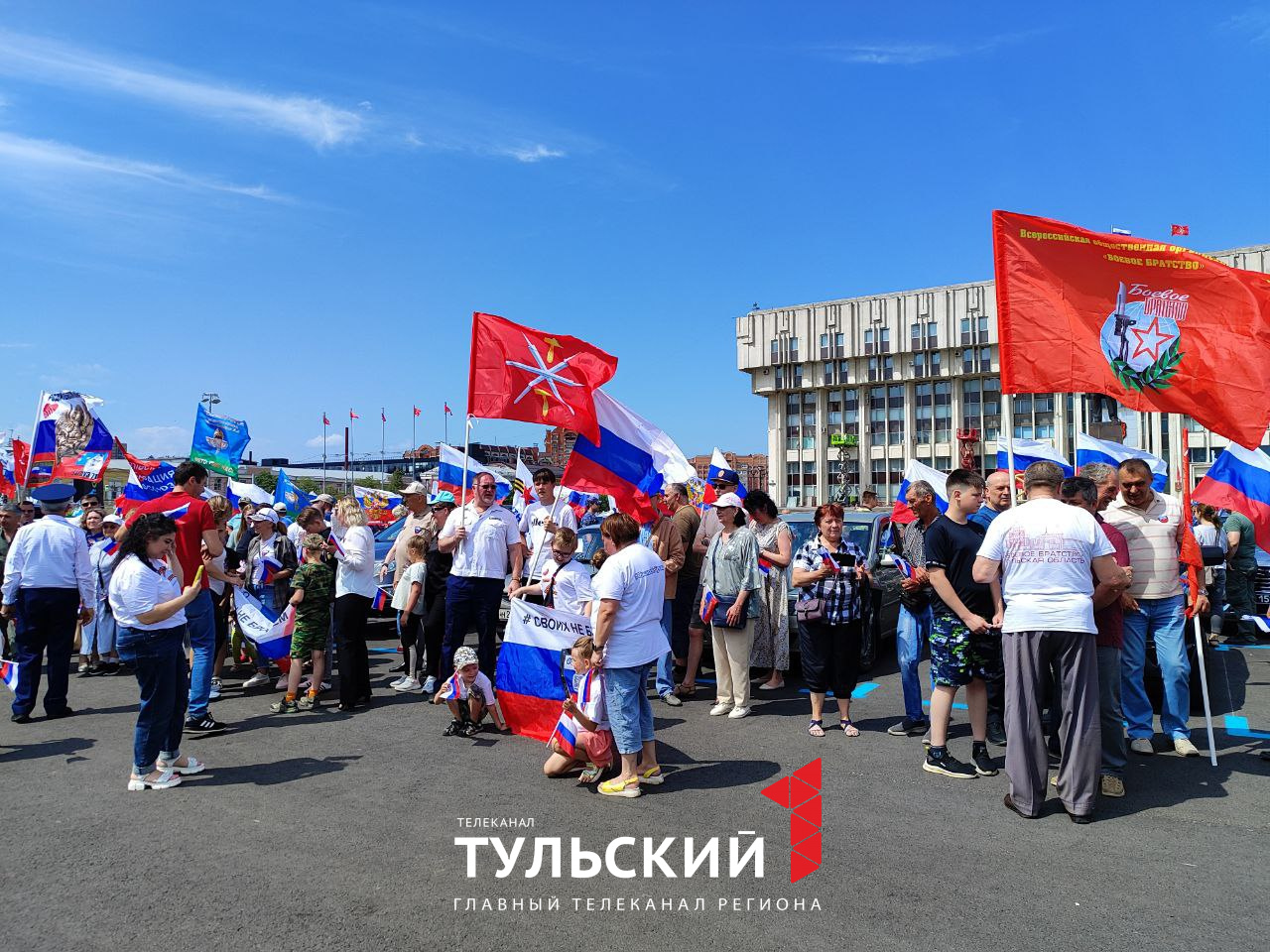 В Туле прошел праздничный автопробег - Новости Тулы и области - 1tulatv