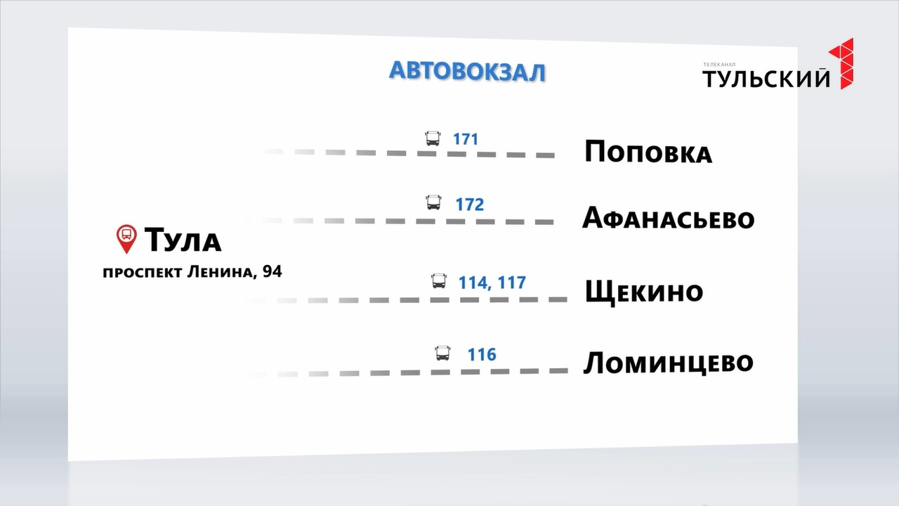 Автостанция в Зареченском округе Тулы прекратит свою работу 16 января -  Новости Тулы и области - 1tulatv