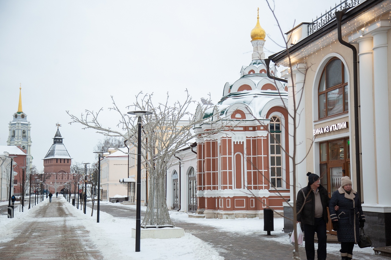 тула зимой фото