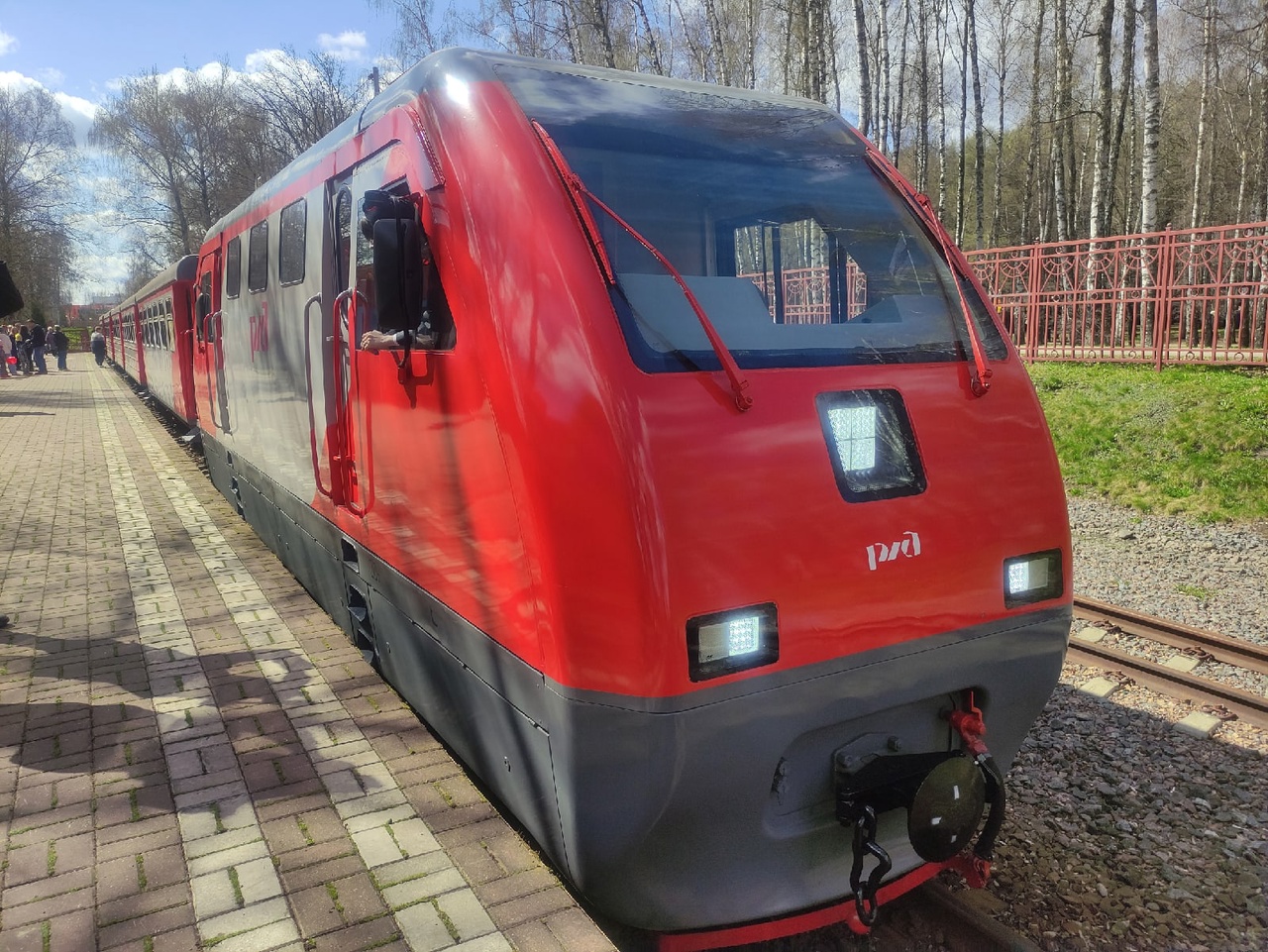 На детской железной дороге в Новомосковске начался новый сезон | 30.04.2022  | Тула - БезФормата