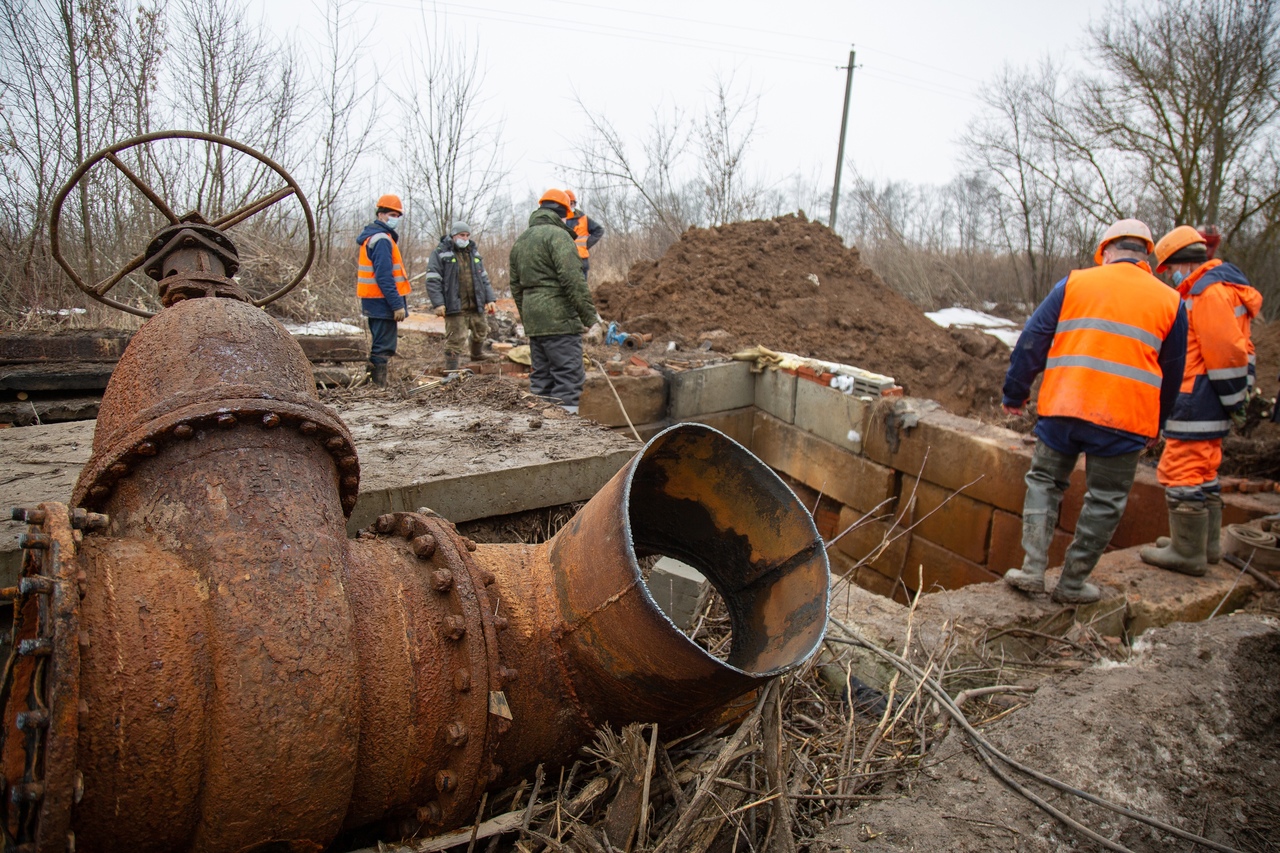 В Туле на Масловско-Песоченском водозаборе подключают новую ветку водовода  - Новости Тулы и области - 1tulatv