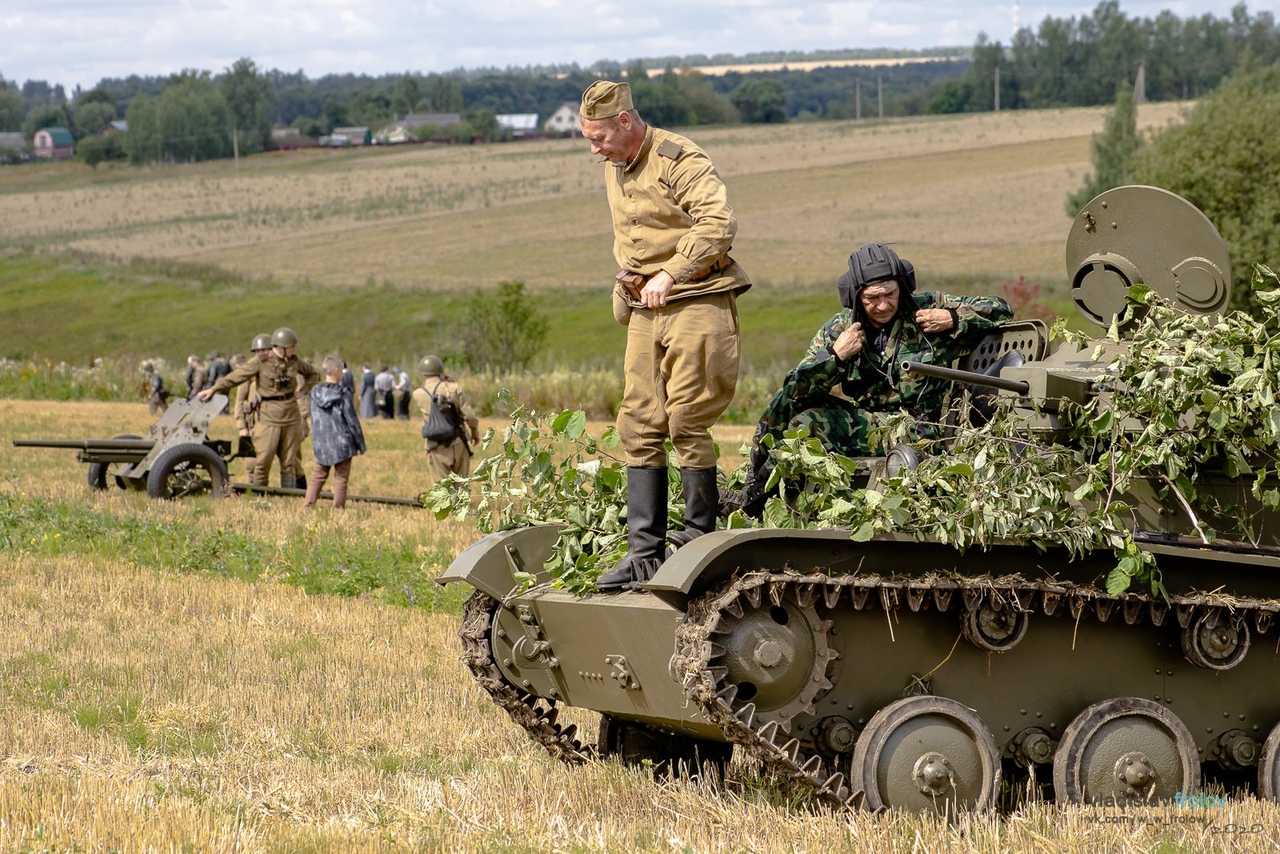 В Веневе реконструировали военное сражение 1945 года - Новости Тулы и  области - 1tulatv