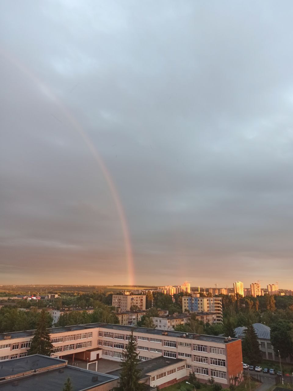 Радуга над Тулой: фото с разных ракурсов | 15.07.2022 | Тула - БезФормата