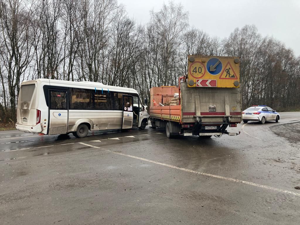 Тульская прокуратура начала проверку из-за ДТП грузовика и пассажирского  автобуса - Новости Тулы и области - 1tulatv