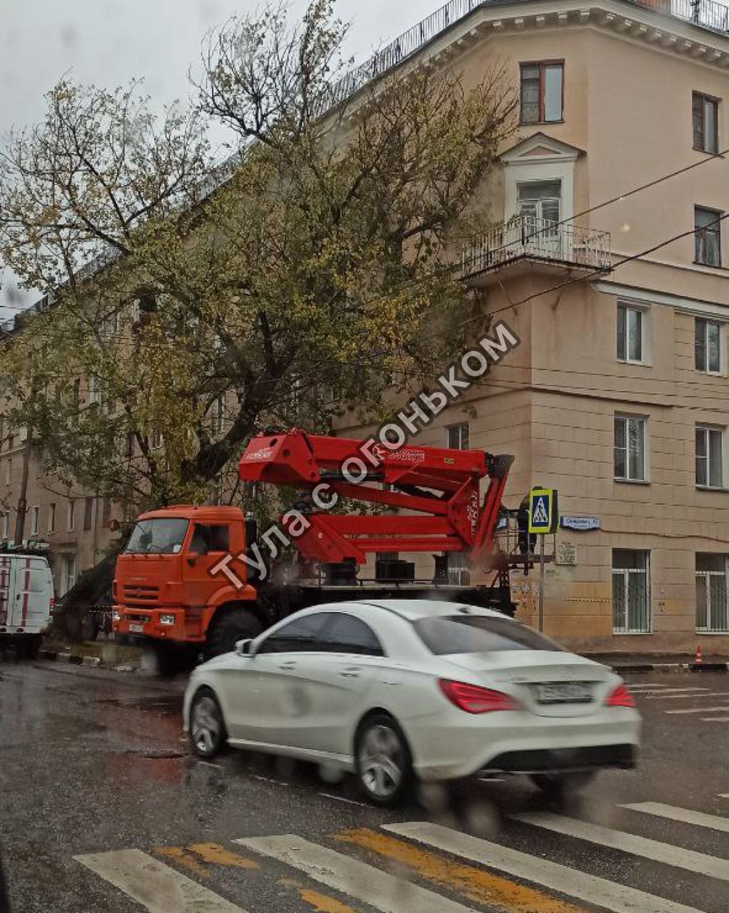 В Тульской области устраняют последствия штормового ветра - Новости Тулы и  области - 1tulatv