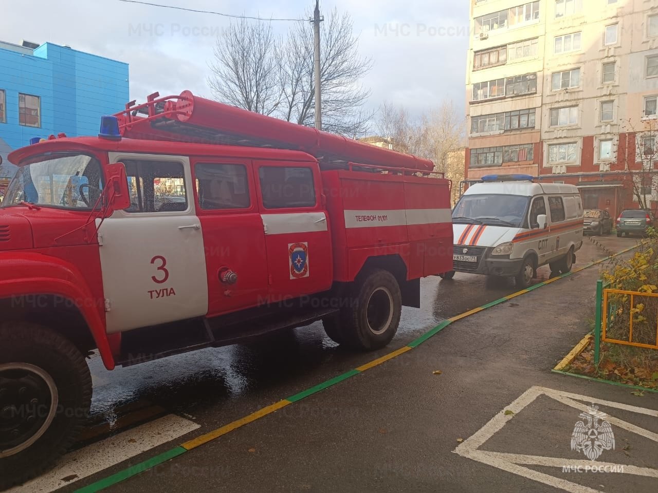 При пожаре в многоэтажном доме на улице Кутузова в Туле погиб мужчина -  Новости Тулы и области - 1tulatv