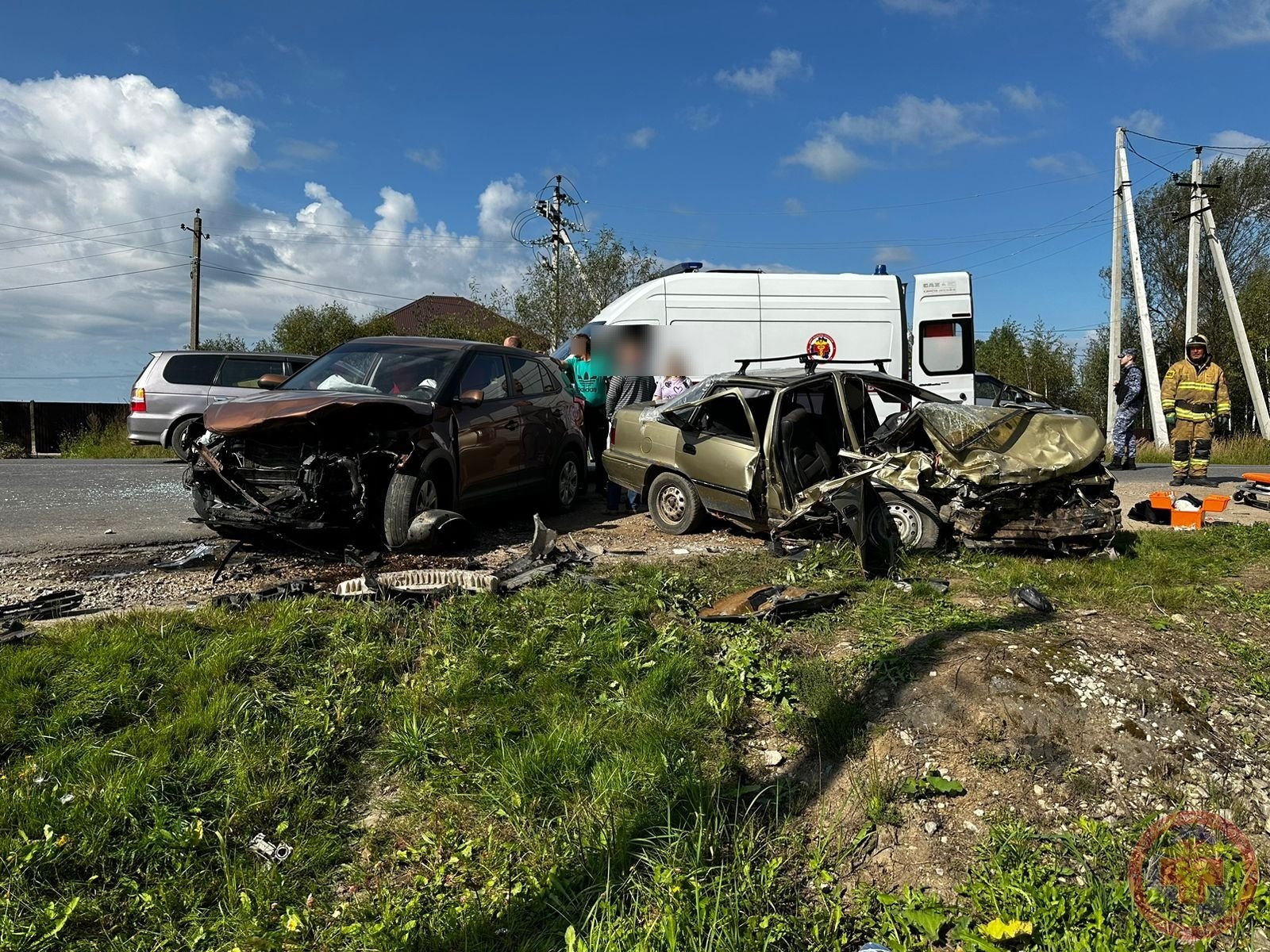 В Заокском по дороге в больницу скончался участник ДТП - Новости Тулы и  области - 1tulatv