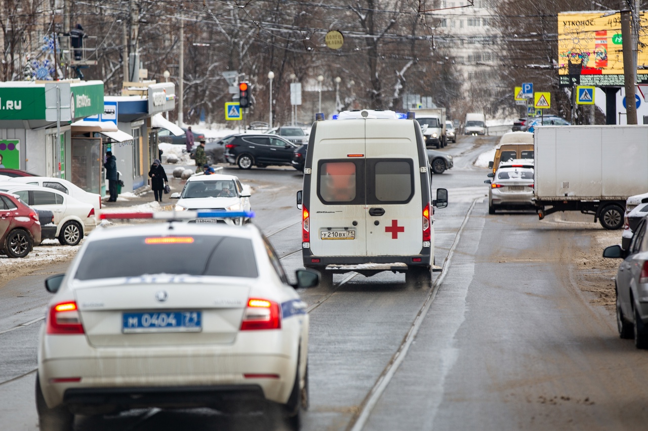 В Туле проходят совместные учения областного центра медицины катастроф и  ГИБДД - Новости Тулы и области - 1tulatv