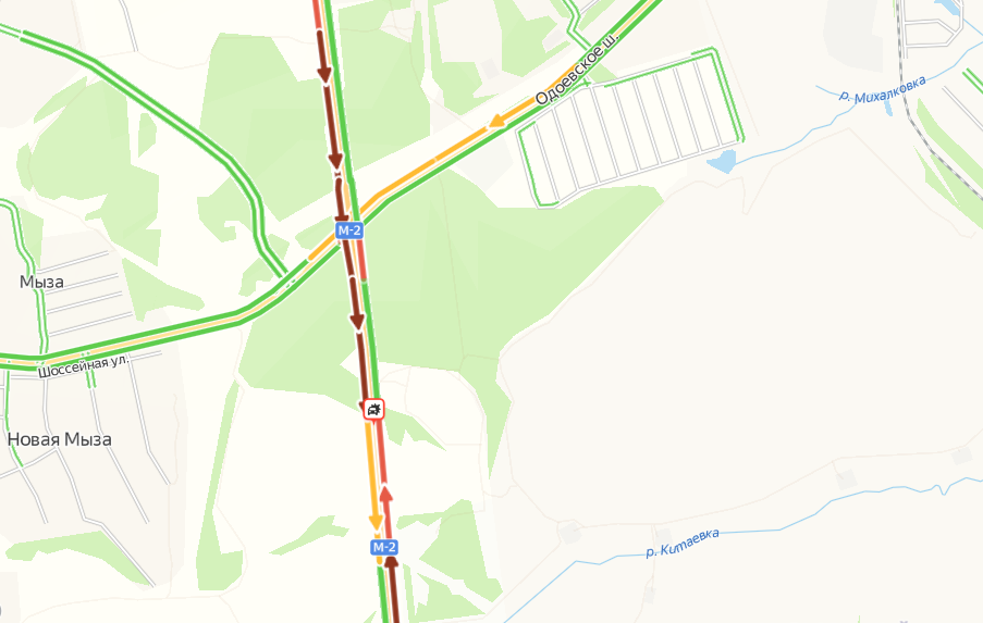 Трасса м2 крым на карте. Дорога м2 Крым на карте. Пробка на трассе м2 в сторону Москвы. «М-2 "Крым"-Федюково» дорога.
