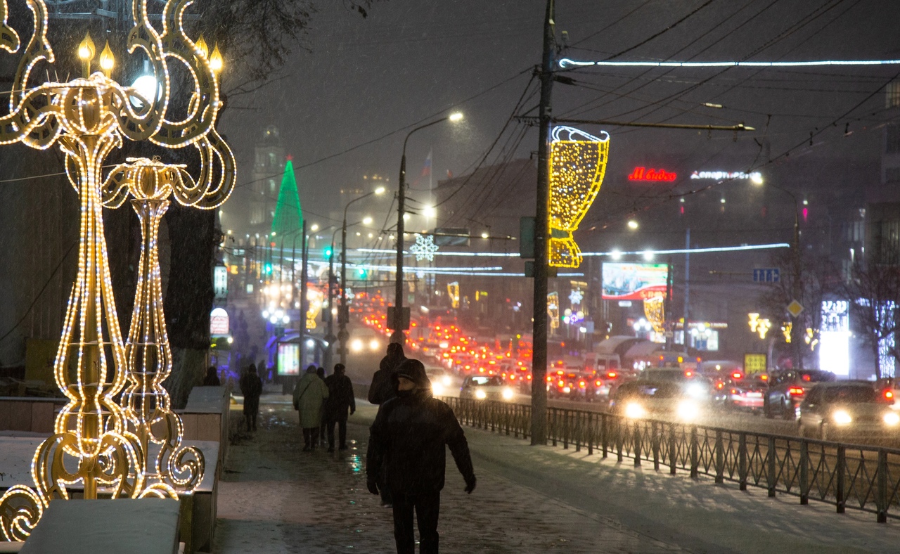 Тула новогодняя: публикуем фоторепортаж с высоты птичьего полета и с улиц  города - Новости Тулы и области - 1tulatv