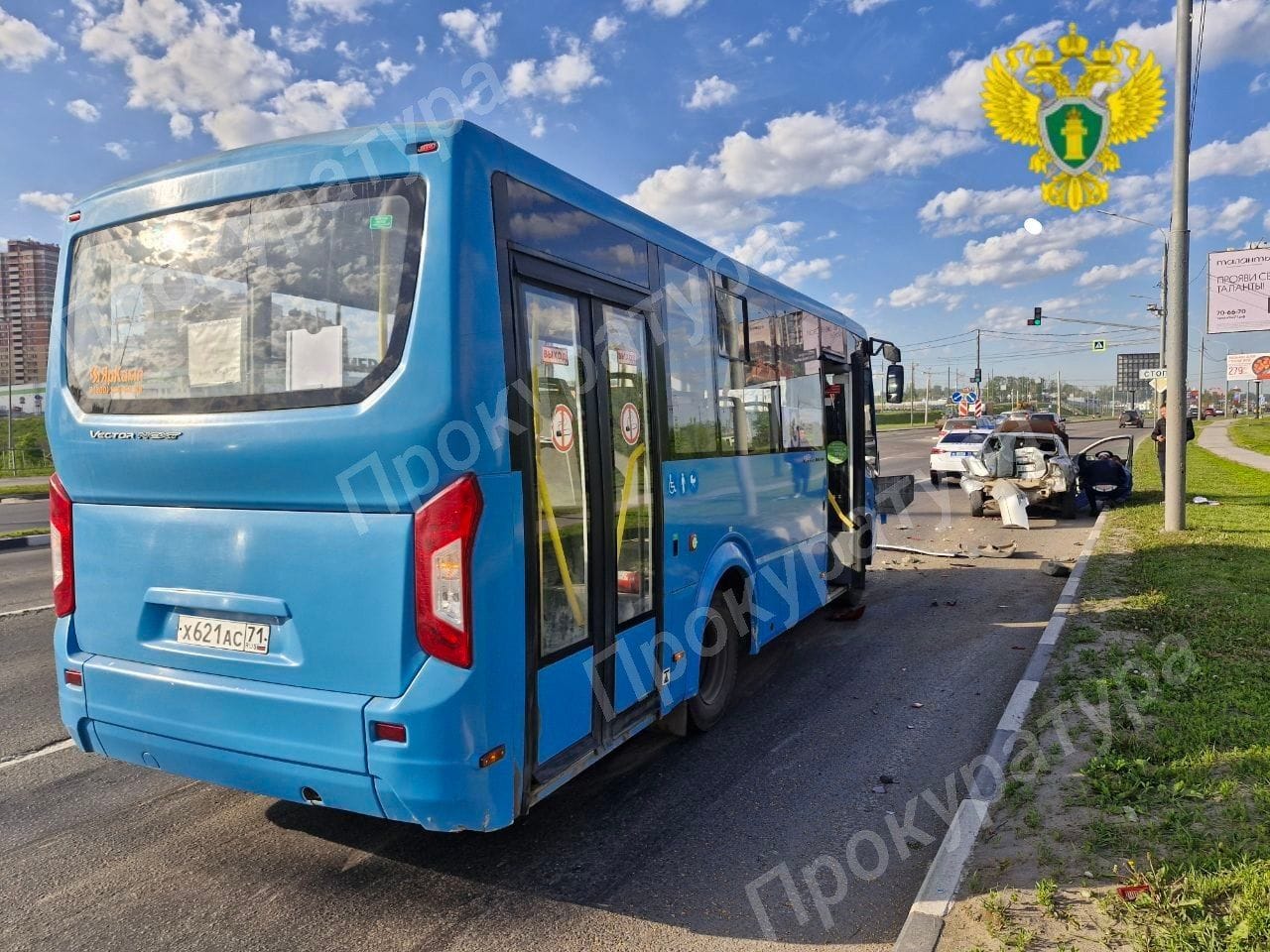 Прокуратура проводит проверку по факту ДТП на Восточном обводе в Туле -  Новости Тулы и области - 1tulatv