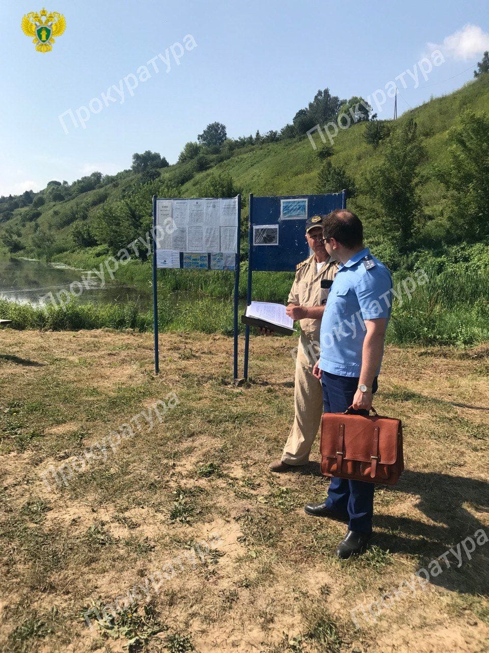 На пляже в Одоевском районе нашли нарушения правил безопасности - Новости  Тулы и области - 1tulatv