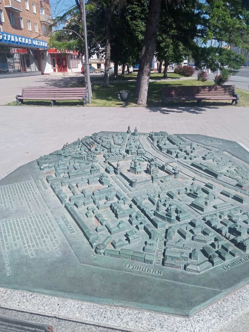 В Туле с макета исторического центра города пропали несколько миниатюр