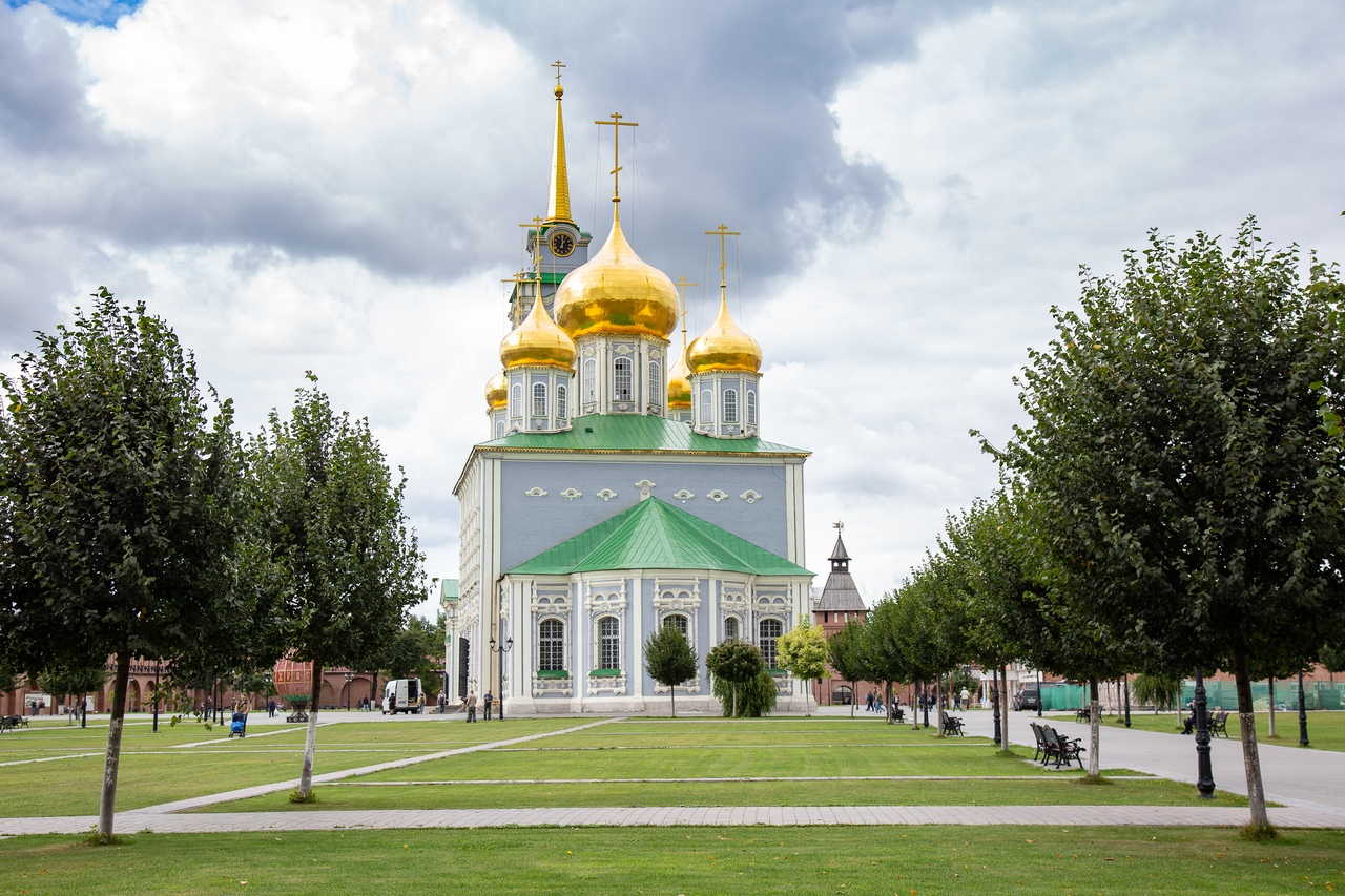 В Туле в Успенском соборе реставрируют расстрелянный лик Христа