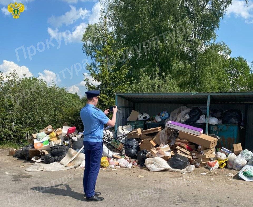 Сотруднику администрации Заокского района грозит штраф за несанкционированную свалку