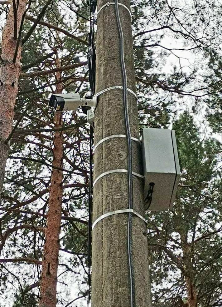 В парках Алексина установили камеры видеонаблюдения