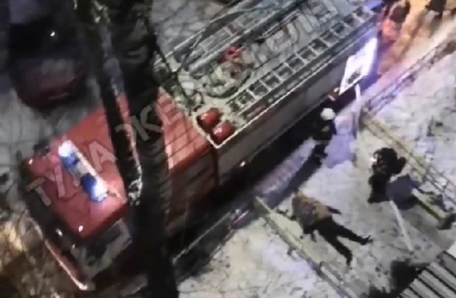 При пожаре на улице Гагарина в Туле погиб мужчина
