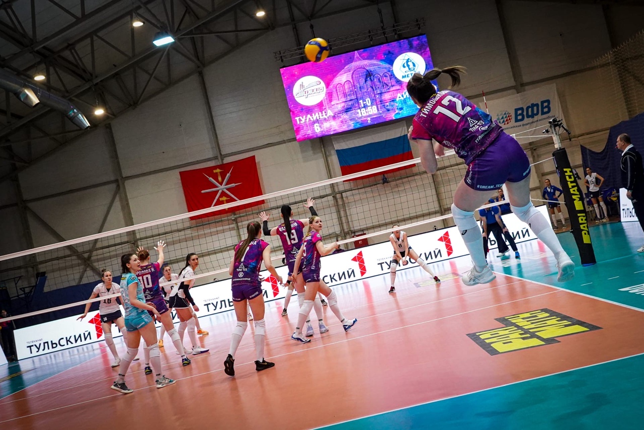 «Тулица» одержала уверенную победу над «Динамо-Метар» из Челябинска