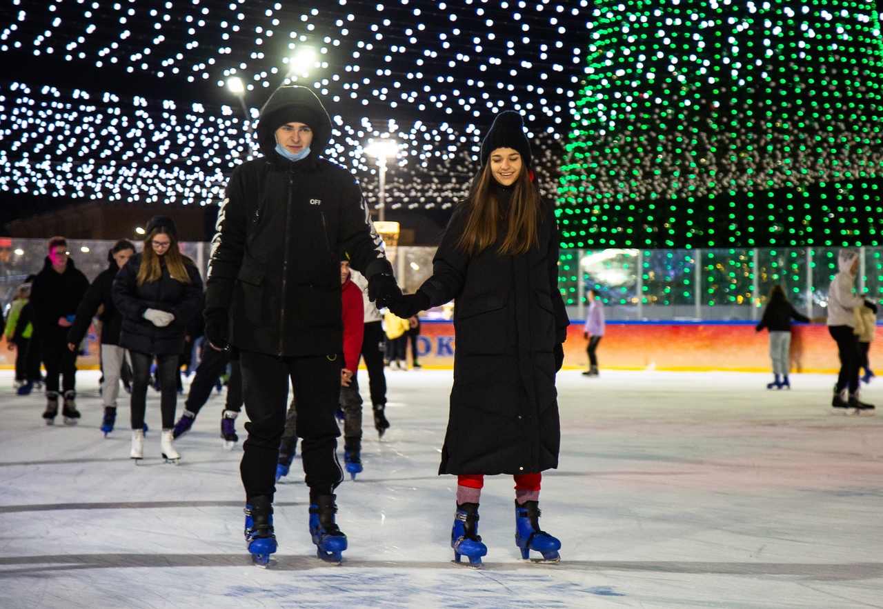 Где в Туле можно покататься на коньках на открытом воздухе