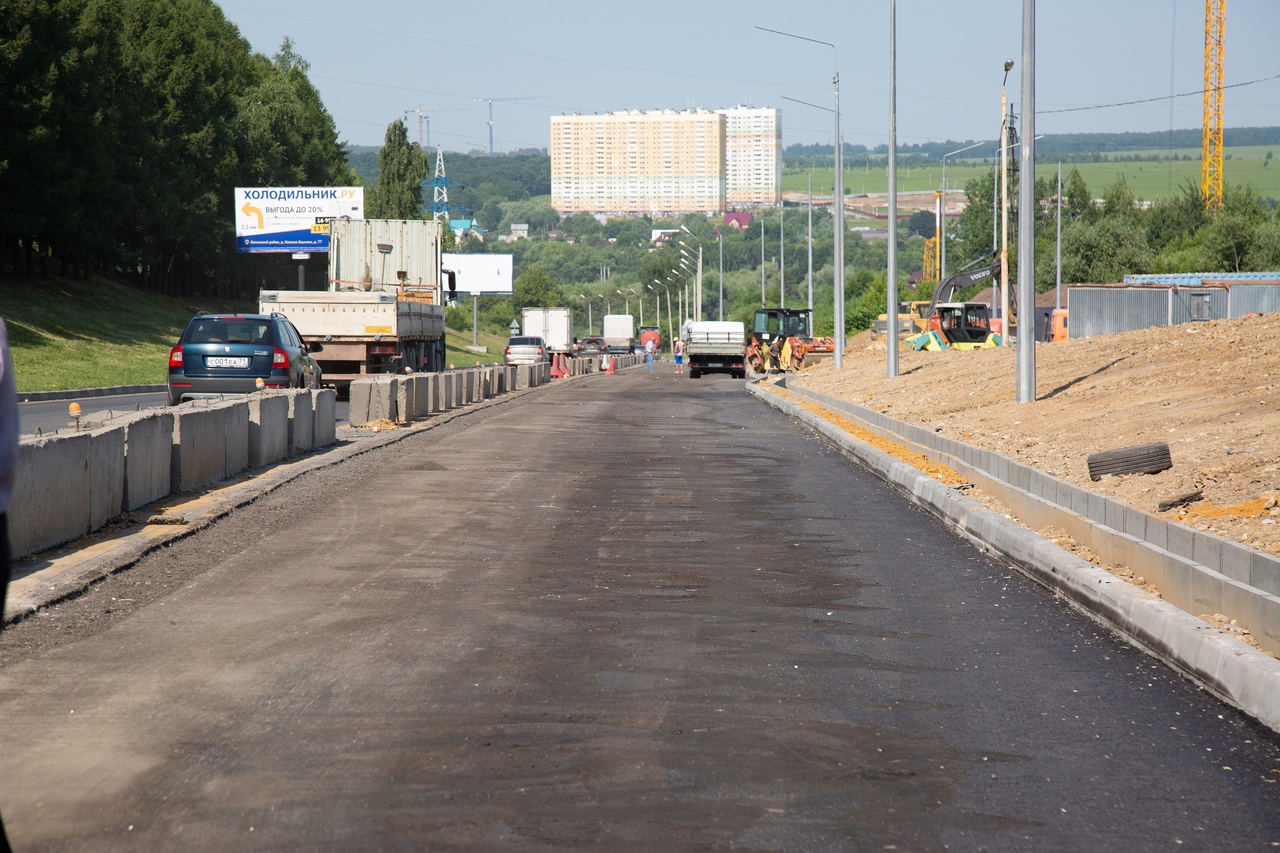 Калужское шоссе в Туле расширят до 4 полос