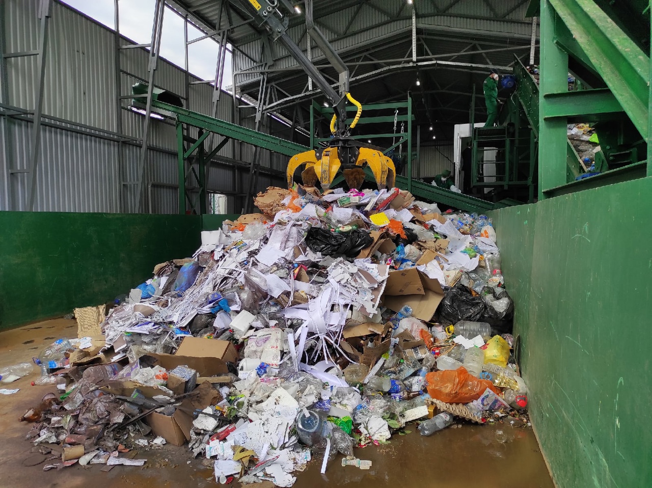 В Туле открылся современный комплекс  по переработке отходов