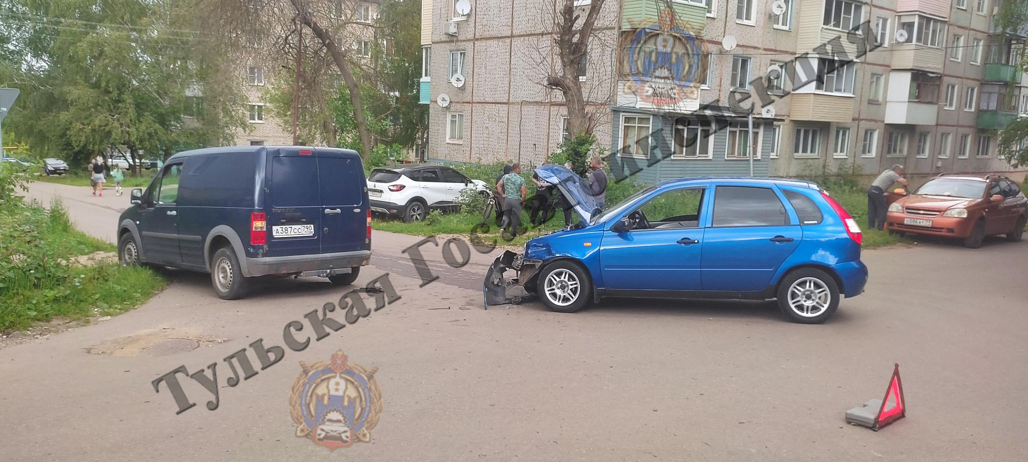 Из-за ДТП в Бородинском Киреевского района 17-летняя девушка попала в больницу