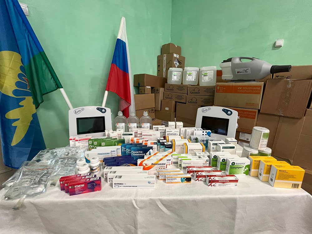 Тульским десантникам в зону СВО отправили необходимые лекарства и медоборудование