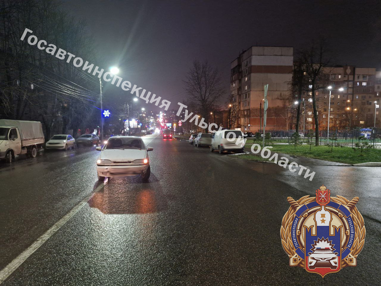 На улице Кутузова в Туле сбили 49-летнего мужчину