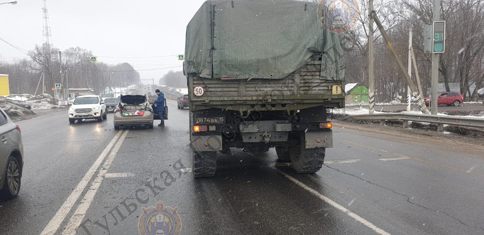 В ДТП на трассе М2 в Большой Туле пострадала девочка-подросток - Новости  Тулы и области - 1tulatv