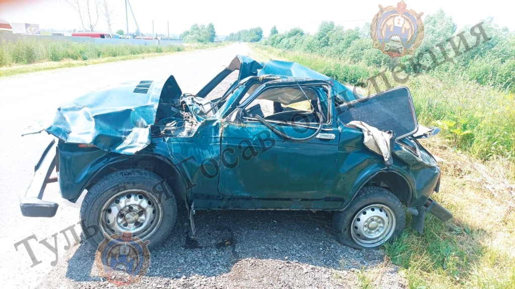 В ДТП на трассе в Тульской области пострадал 24-летний водитель