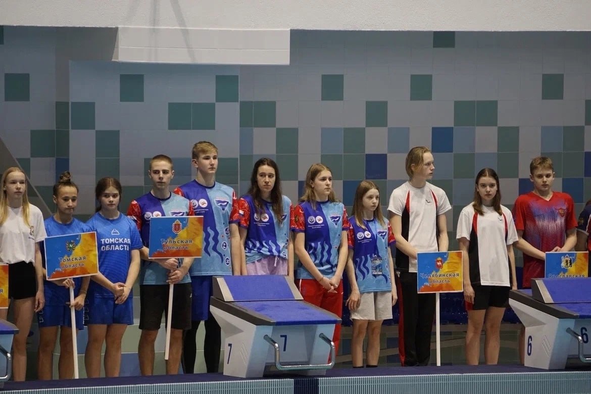 Тульские пловцы завоевали полный комплект медалей на первенстве России