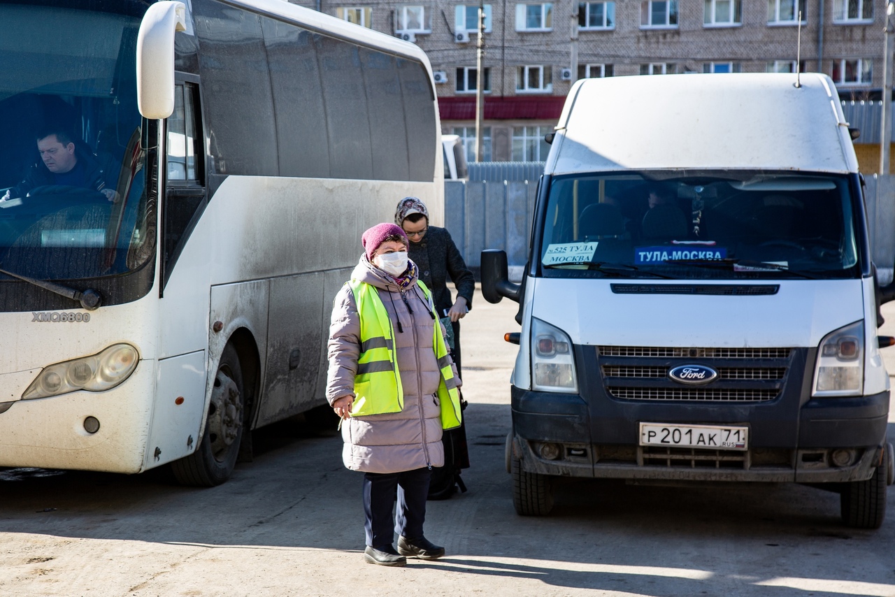 В Тулу запустят компенсационные автобусы из Подмосковья