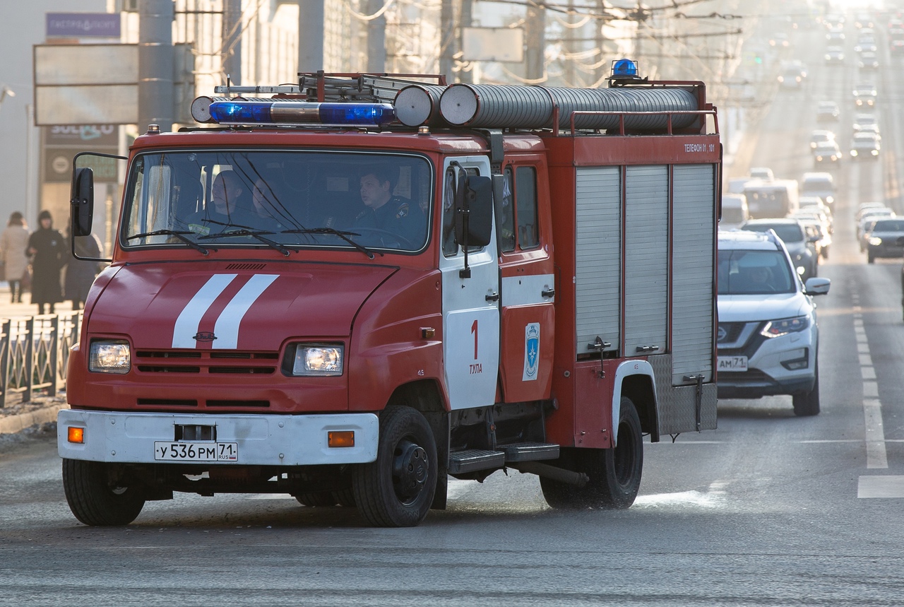 За неделю в Тульской области зарегистрировали 17 пожаров