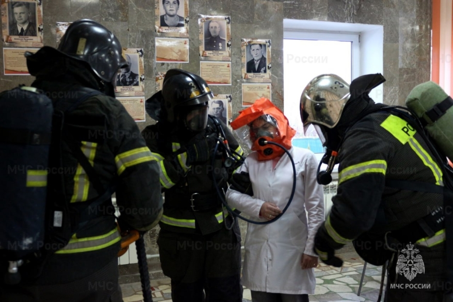 В Туле сотрудники МЧС «спасли» женщину в кардиодиспансере