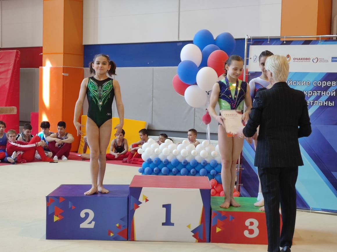 Юная тулячка завоевала серебро на Всероссийских соревнованиях на призы Светланы Хоркиной
