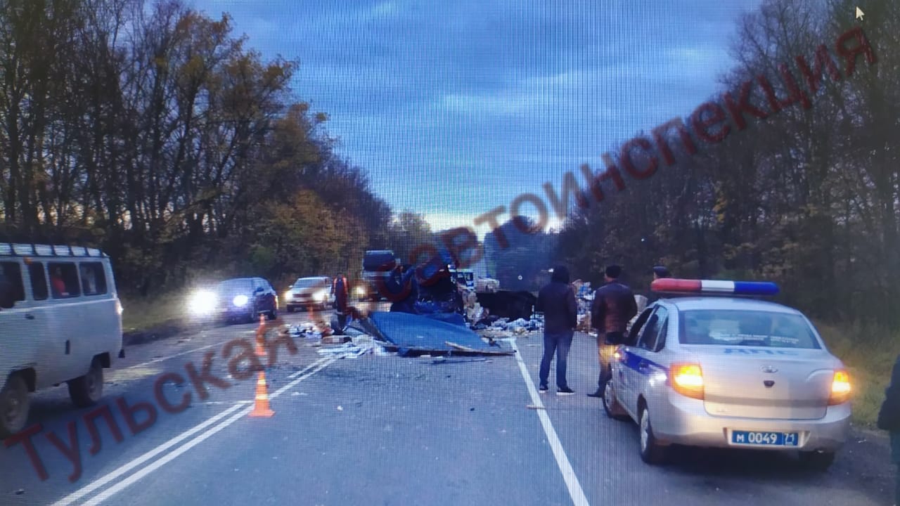 В Чернском районе произошло жуткое ДТП с двумя погибшими