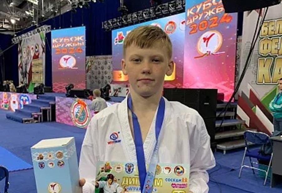 Юный туляк стал серебряным призером международного турнира по карате
