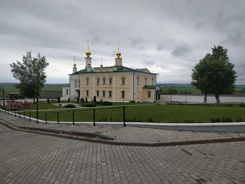В Белёве практически полностью восстановили Спасо-Преображенский мужской монастырь