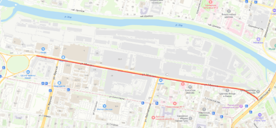 1 и 2 июня в Туле на улице Мосина будет ограничено движение транспорта