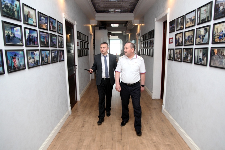 Начальник УМВД России по Тульской области встретился с директором телеканала «Первый Тульский»