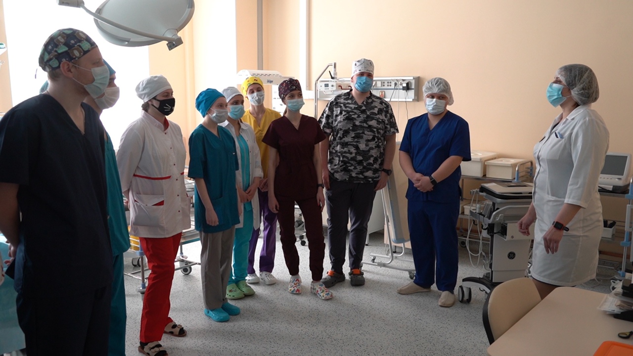 На базе нового перинатального центра в Туле начали проводить занятия для студентов-медиков из ТулГУ