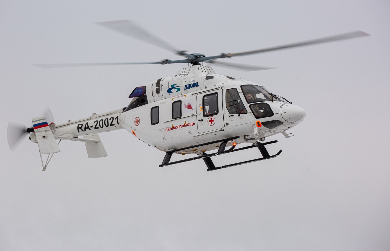 В 2020 году вертолет санавиации доставил в больницы 150 жителей Тульской области