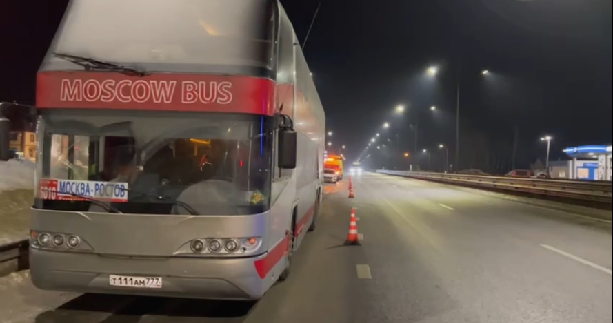 В Тульской области сломался пассажирский автобус c 74 туристами
