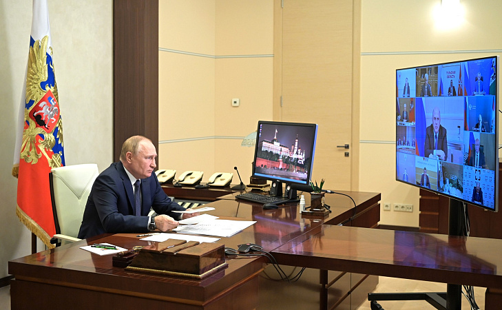 Губернатор Алексей Дюмин принял участие в заседании Совета при Президенте РФ