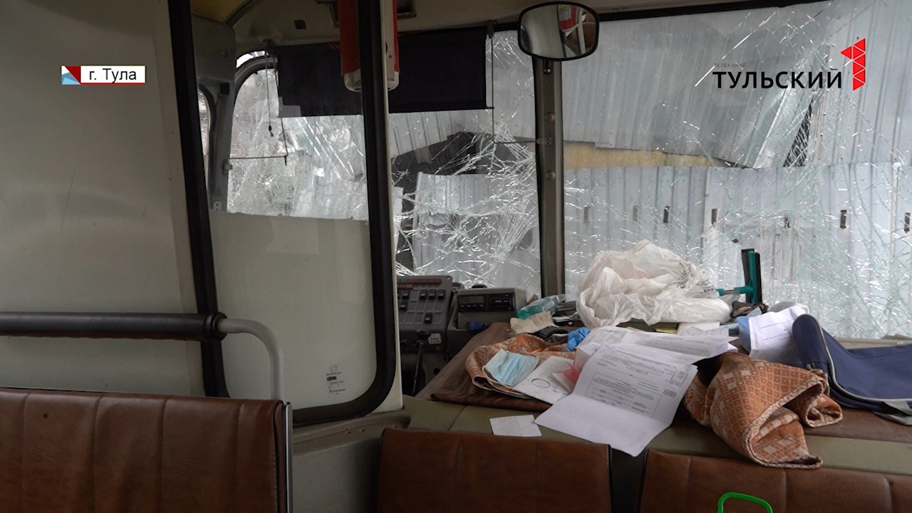 По факту тройного ДТП с автобусом в Туле возбудили уголовное дело