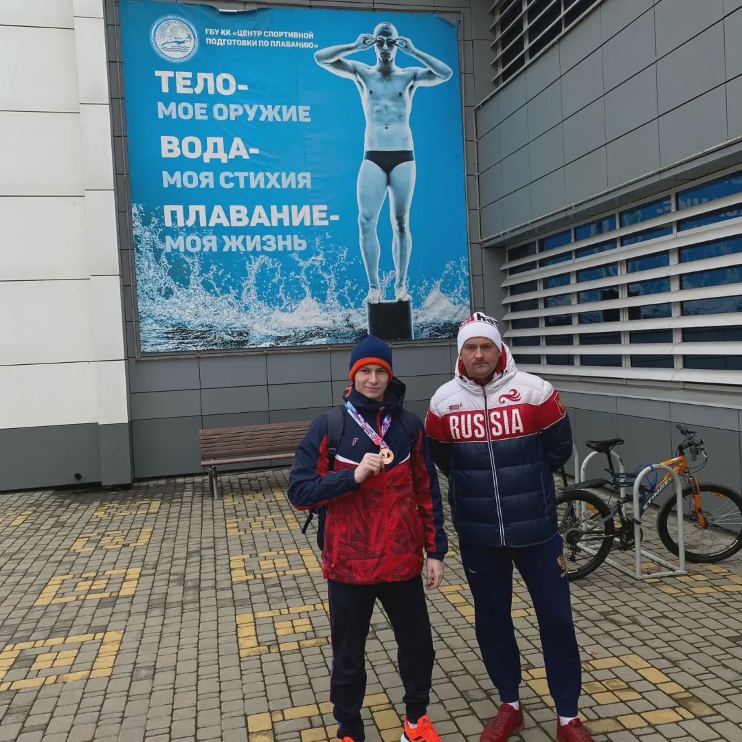 Туляк занял 3 место на Чемпионате России по плаванию