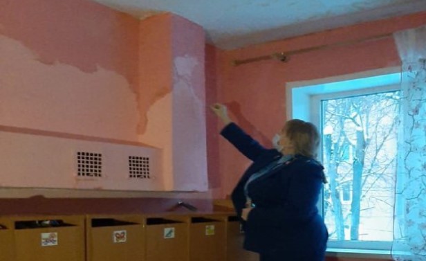 В тульском детском саду течет крыша: проверку провели сотрудники прокуратуры
